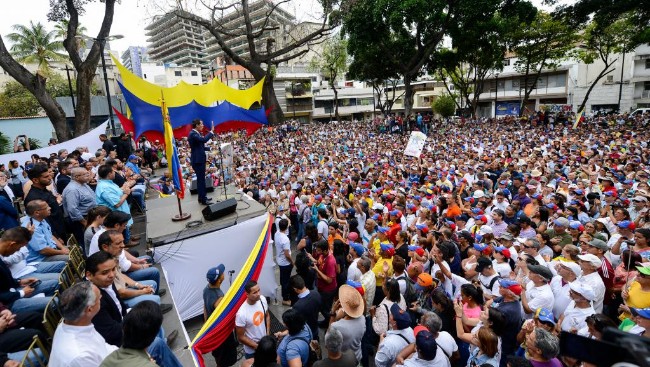 委内瑞拉：瓜伊多筹划五一大游行