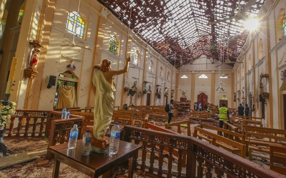 斯里兰卡连环爆炸 国际社会强烈谴责