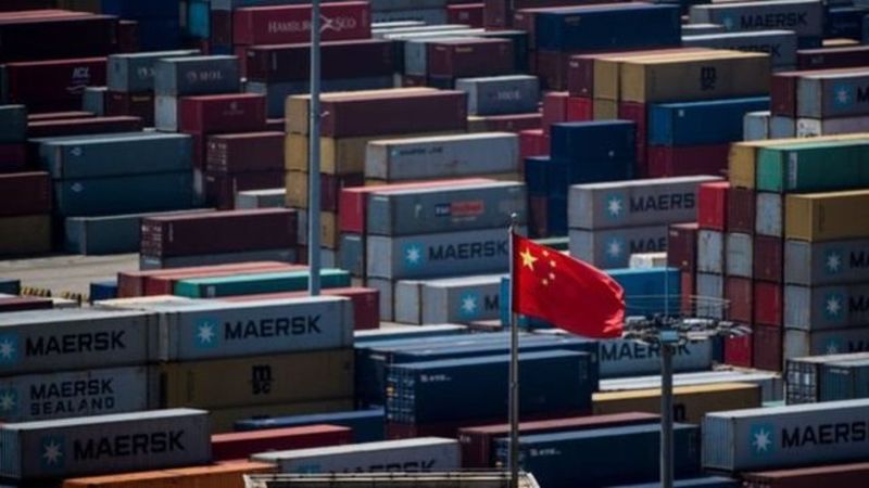 中国的出口在过去20年突飞猛进。