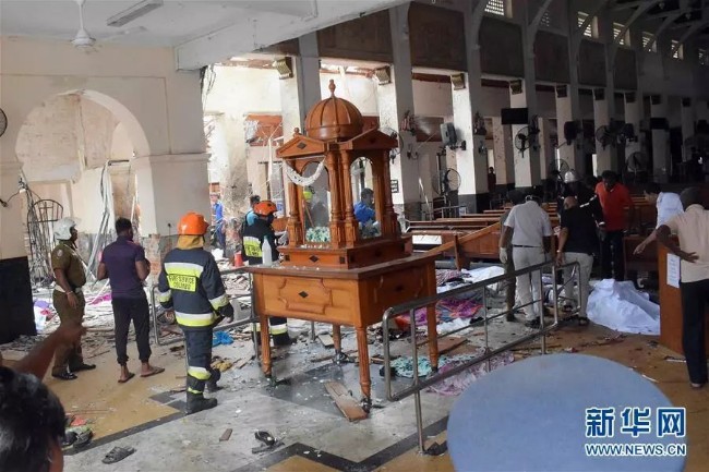 斯里兰卡恐袭 5名中国人失联 4人疑死亡