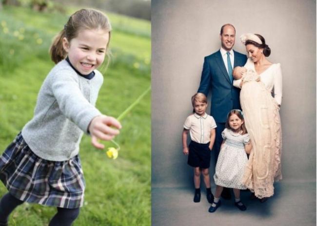 小公主4岁庆生 英国皇室发布可爱萌照