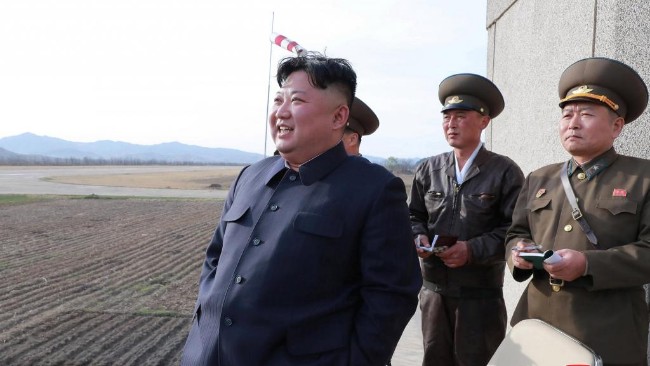 朝鲜自称   试射近程武器是出于自卫