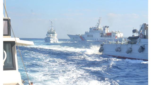 日议员偷赴钓鱼岛 被中国海警追击1小时