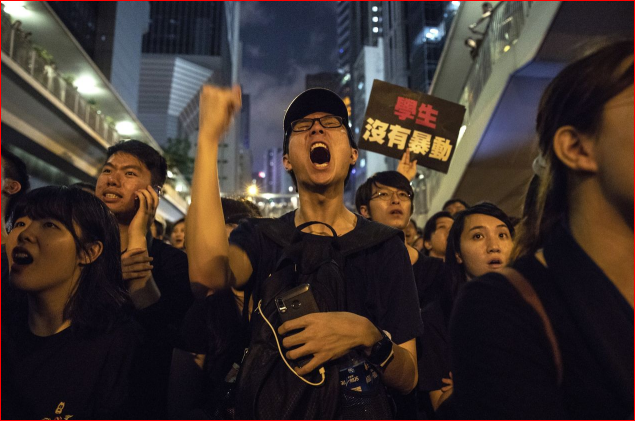香港的动荡让中共政府陷入困境