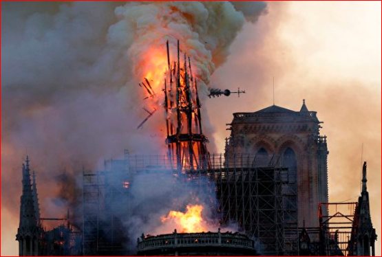 巴黎圣母院大火无迹象涉及刑事罪名