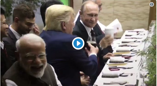 一个画面曝光 G20上普京竟认为有人要毒害他？