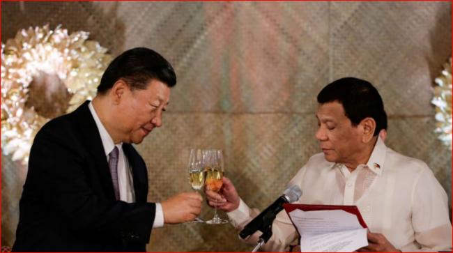 菲总统指责美国“怂恿”其与中国交战