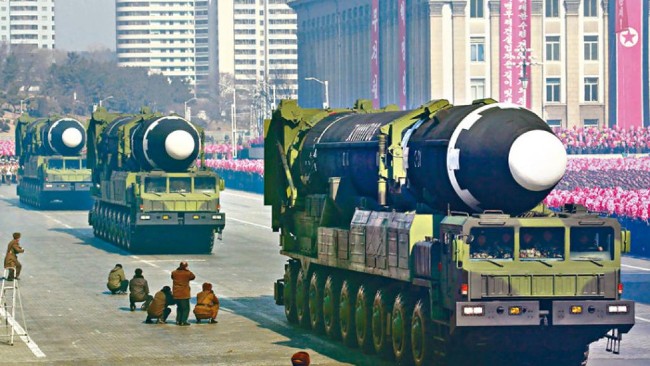 川普怎么办？朝鲜已具核打击美国全境弹道导弹