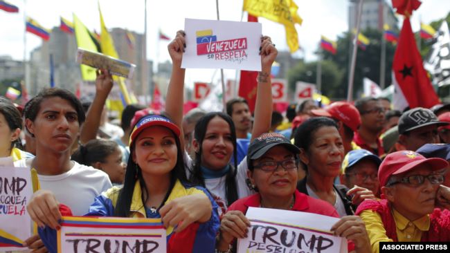 对美国的经济战 委内瑞拉总统马杜罗开腔了