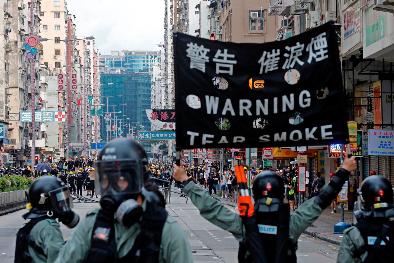 没人知道如何收场 香港黑暗8月街头纪实 万维读者网