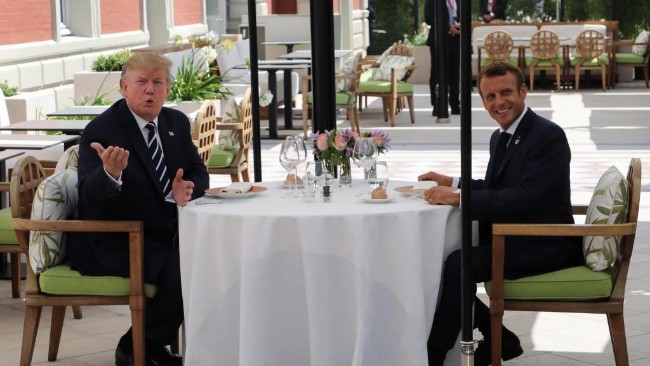 川普抵比亚利兹参加G7，法国人很紧张