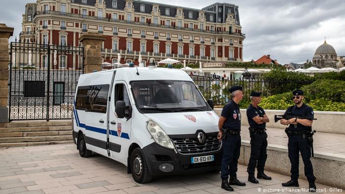 Frankreich Biarritz Sicherheitsvorkehrungen vor G7 Treffen (picture-alliance/NurPhoto/J. Gilles)
