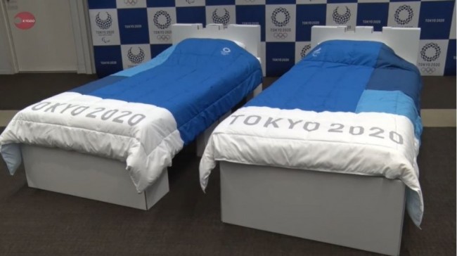东京奥运选手村的床竟然是“纸”做的……