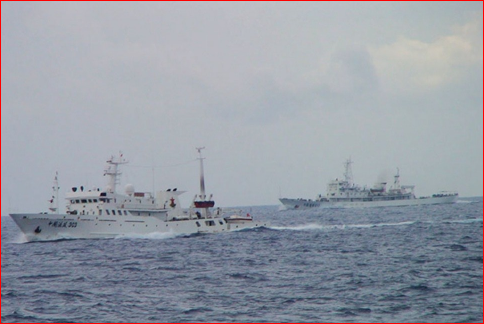 从万安滩对峙到包围菲船只 中共在南海强力维稳