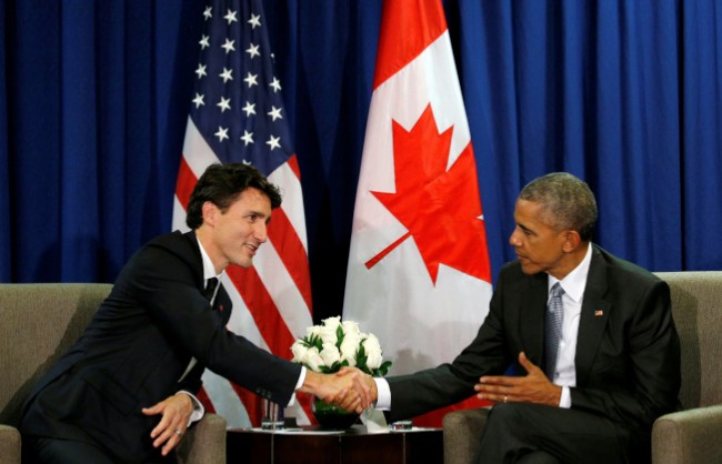 奥巴马公开支持特鲁多连任 加拿大大选百年未见