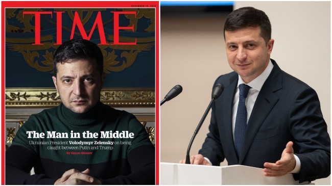 乌克兰总统登《时代》封面：不想当大国之间的棋子