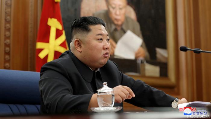 Nord Korea | Rede von Kim Jong Un (Reuters/KCNA)