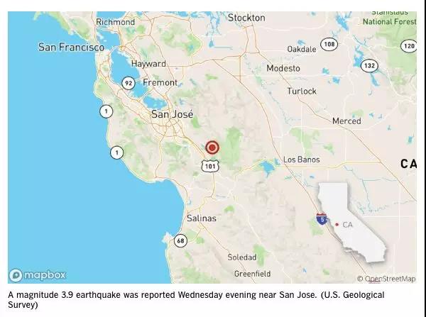 2020新年第一震！洛杉矶、旧金山无一幸免