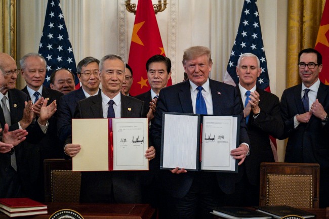 中美首段贸易协议 习近平体面投降 川普步步为营