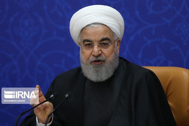鲁哈尼:伊朗人民抵抗的斗志 比以往任何时候都高