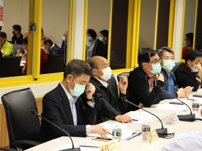 武汉肺炎防疫 韩国瑜宣布高市提升为一级警戒