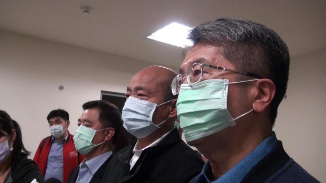 武汉肺炎防疫 韩国瑜宣布高市提升为一级警戒