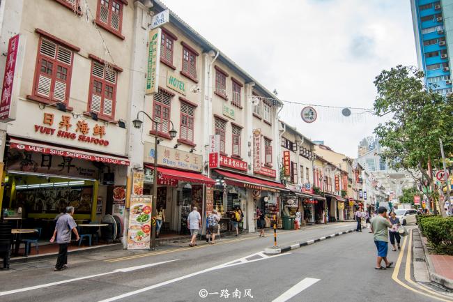 最像中国街的东南亚街道 里面几乎全是华人