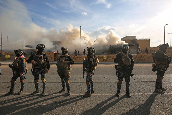 伊拉克联军基地遭袭击 川普授权美军发动攻击