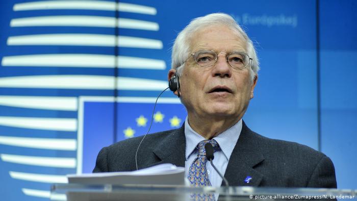  EU-Außenbeauftragter Josep Borrell (picture-alliance/Zumapress/N. Landemar)