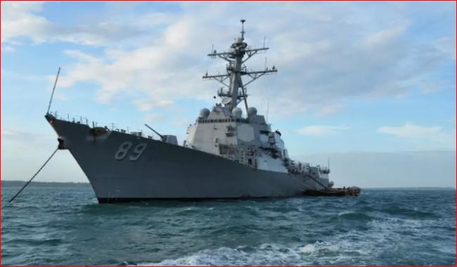 美军驱逐舰再航西沙 挑战中国南海主权声索