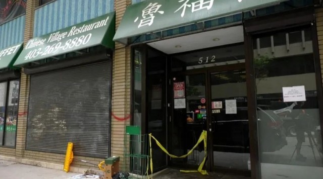 加拿大华人餐馆遭爆窃纵火喷漆：滚回中国