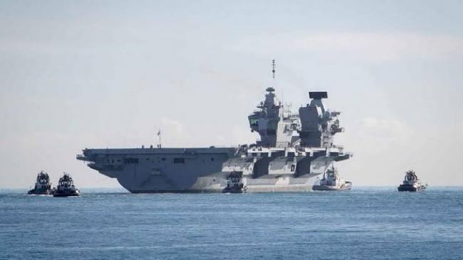 英国航母要开往南中国海 中国大使力阻警告