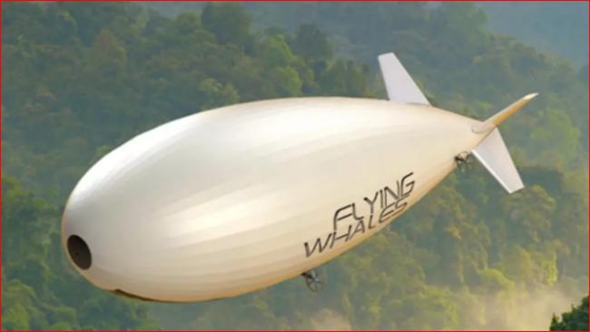 空中飞鲸！法国构思的未来飞行装置