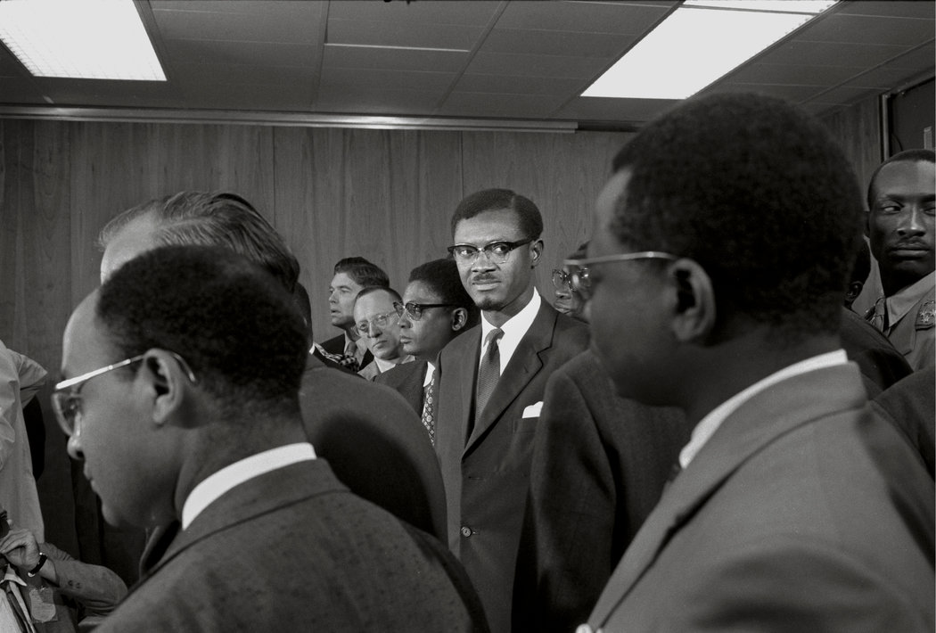 刚果的帕特里斯·卢蒙巴1960年在纽约。美国官员担心他成为非洲的菲德尔·卡斯特罗。