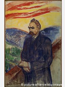 Philosoph Friedrich Nietzsche Gemälde von Edvard Munch (picture-alliance/akg-images)