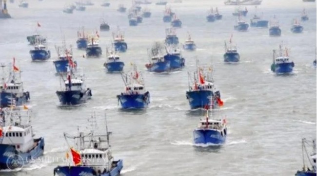 中共“渔船”不简单 这些国家收到重大安全警告