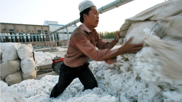 美国政府据报正考虑对来自新疆的部分或全部棉制品实施禁令。美国希望就涉嫌侵犯人权的行为惩罚北京，最快在本周会采取行动。