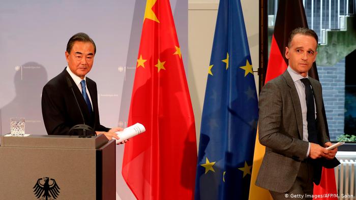 Deutschland Treffen Heiko Maas und Wang Yi in Berlin (Getty Images/AFP/M. Sohn)
