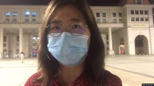 报道新冠疫情的中国公民女记者张展被起诉到法院