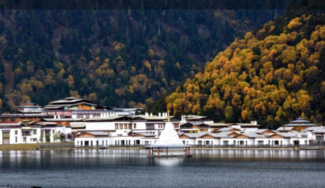 中国西藏鲁朗小镇：东方的“瑞士秘境”