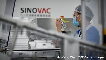 China Impfstoffentwicklung bei Sinovac (Wang Zhao/AFP/Getty Images)