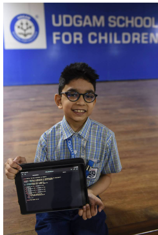 印度神童6岁就会写程式 成全球最年轻电脑工程师