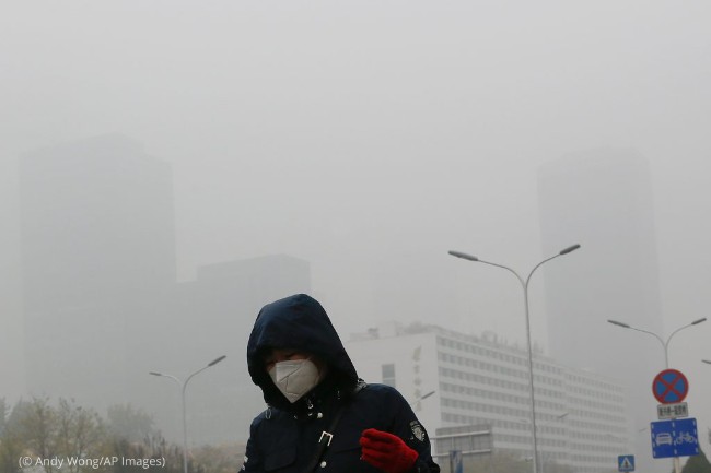 中国空气污染坑害国民 祸害全球