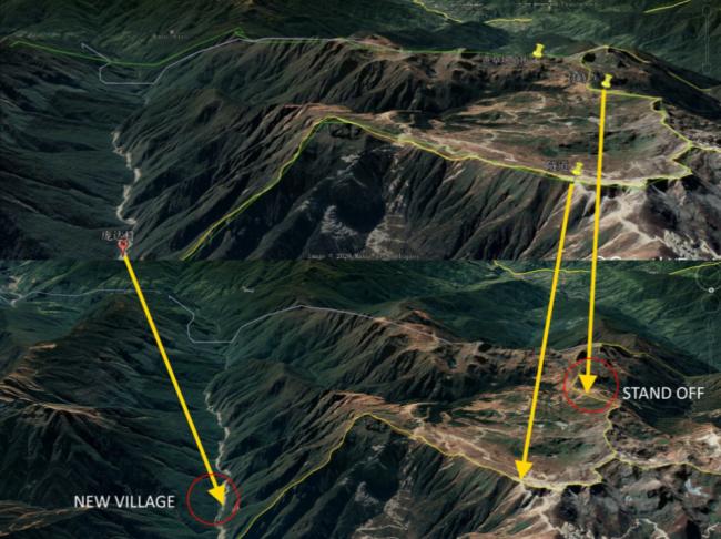 美国公司释出中国洞朗一村卫星图 不丹印度警惕