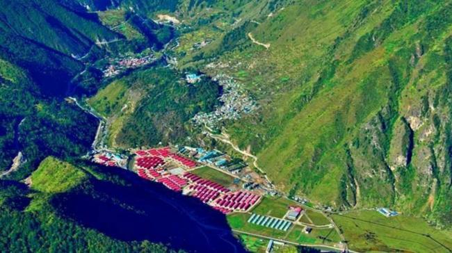 美国公司释出中国洞朗一村卫星图 不丹印度警惕
