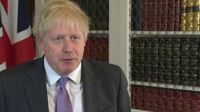 英国首相约翰逊警告，应为无协议脱欧做好准备。