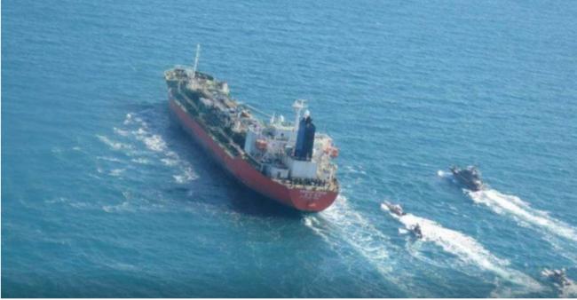 伊朗扣押一艘韩国籍化学轮 理由是海洋污染