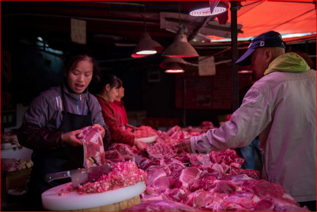 大陆肉价跨年连续涨 老百姓感叹吃不消
