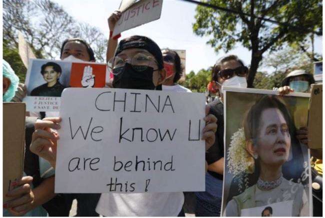 缅民众要求北京停止资助军方 中资铜矿爆罢工潮