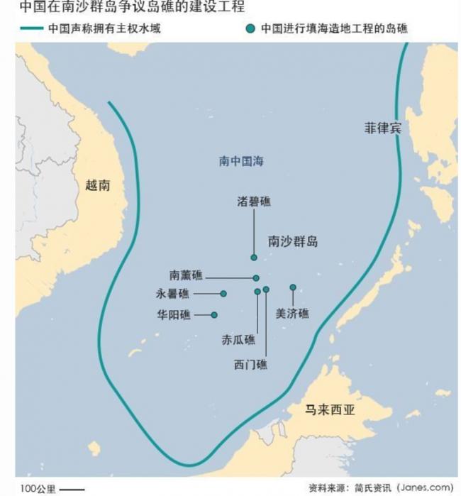 中国继续造岛美济礁现新变化 将成全面军事基地